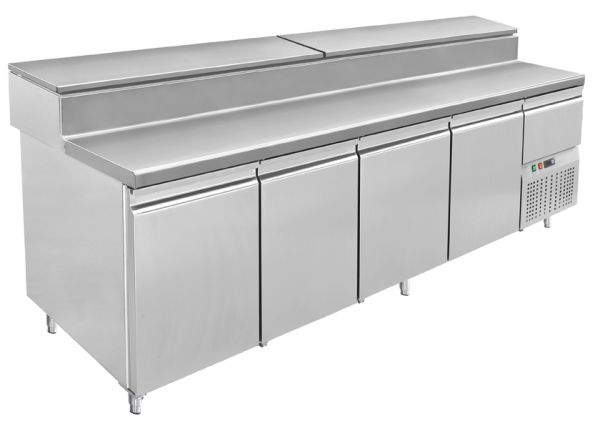Refrigerated Pizza Table &amp;quot;American Style&amp;quot;, 4 Doors