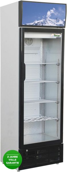 Display Kühlschrank, Glastür, 290 Liter