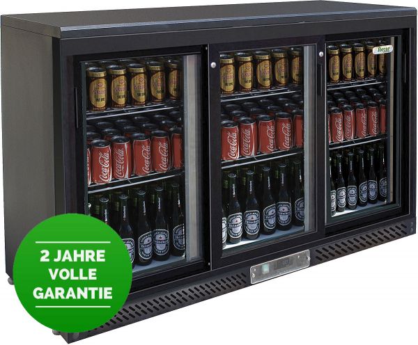 Bar-/Flaschenkühlschrank, Glastüren, 320 Liter