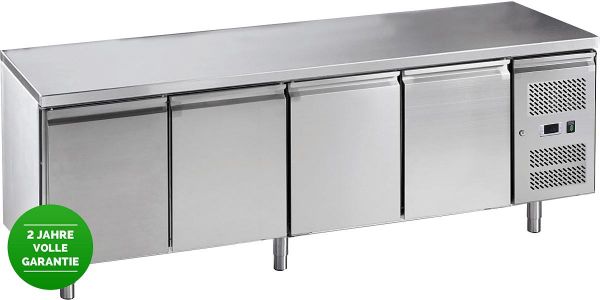 Kühltisch, Umluft, GN1/1, Edelstahl, 553 Liter