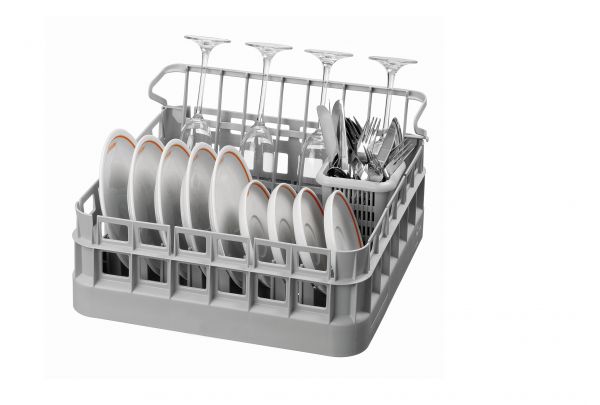Rinsing Basket Set 4000 for Glass Dishwasher Deltamat TF 401
