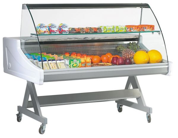 Refrigerated Display SADO 15 GC, Substructure with Castors