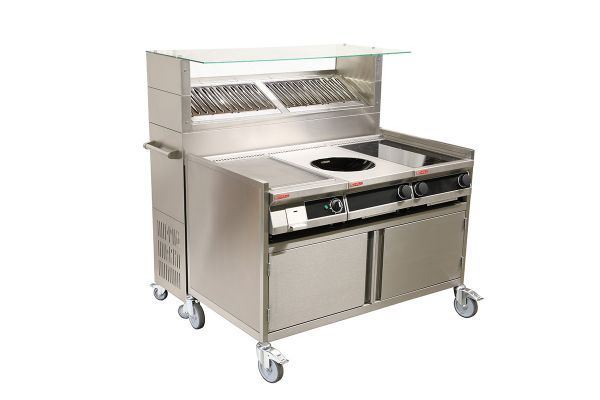 Mobile Air Purification System for Frontcooking