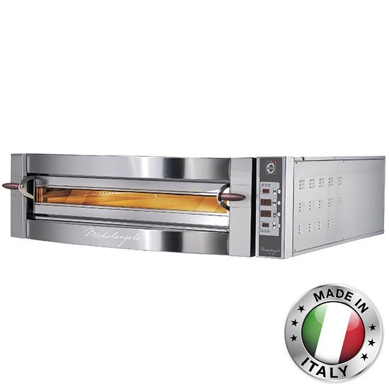 Electronic Pizza Oven for 6 pizzas 35cm, digital, CAB0057/DCG