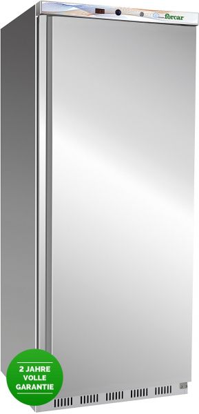 Kühlschrank, Statisch, Edelstahl, 570 Liter