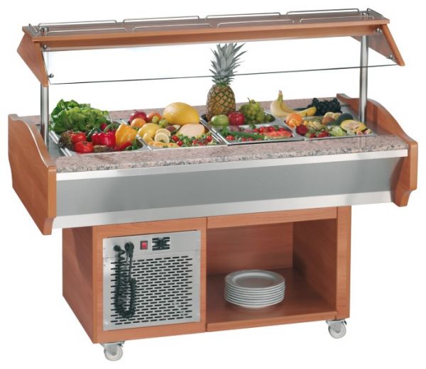Refrigerated Catering Buffet, 1505x900x870/1320mm
