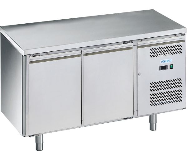 Tiefkühltisch, Umluft, GN1/1, Edelstahl, 282 Liter