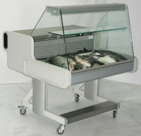 Refrigerated Counter &amp;quot;Regua 100&amp;quot;, static cooling, mobile