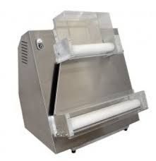 Dough Roller Machine made of Stainless Steel, for Pizza Sizes up to 49 cm